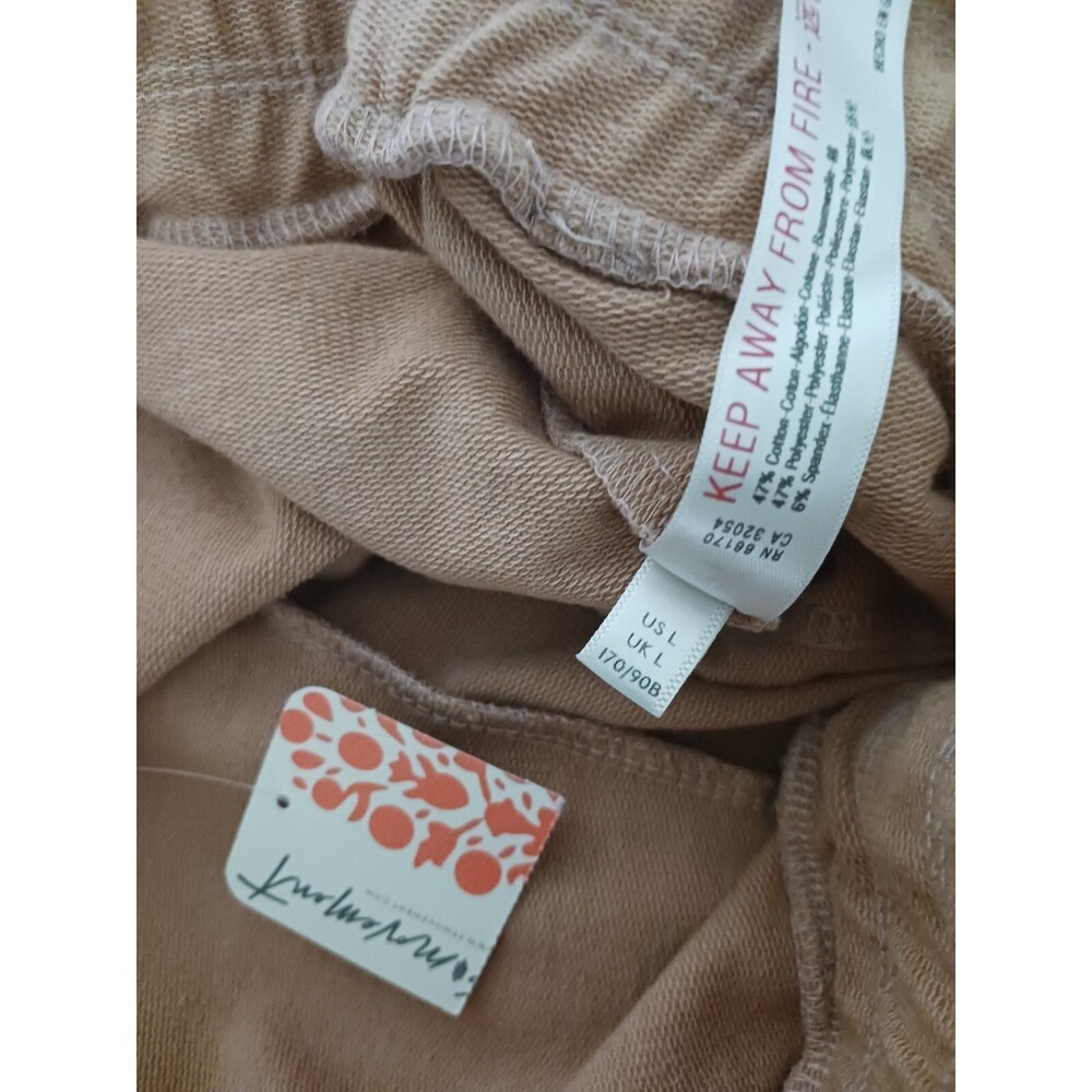 Free People‎ FP Movement Sunny Jogger Pants Sunbaked Burnt Orange Large Womens - Picture 3 of 10